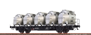 Brawa 49139 - H0 - Behältertragwagen Von Haus zu Haus, DB, Ep. III